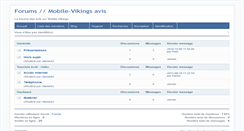 Desktop Screenshot of forums.mobilevikings-avis.com
