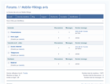 Tablet Screenshot of forums.mobilevikings-avis.com